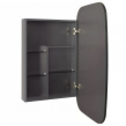 Сохо 60 Зеркальный шкаф  Графит Правый