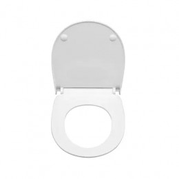 VICTORIA Сиденье с крышкой тонкое дюропласт, микролифт, быстросъемн.