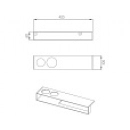Лофт Урбан Металлическая подставка для стаканов
