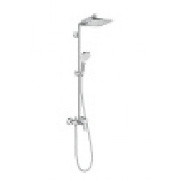 27284000 Crometta E 240 1jet Showerpipe с однорычажным смесителем