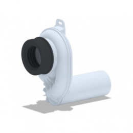 Писсуар "Гала" с нажимным краном, с креплением, сифон горизонтальный