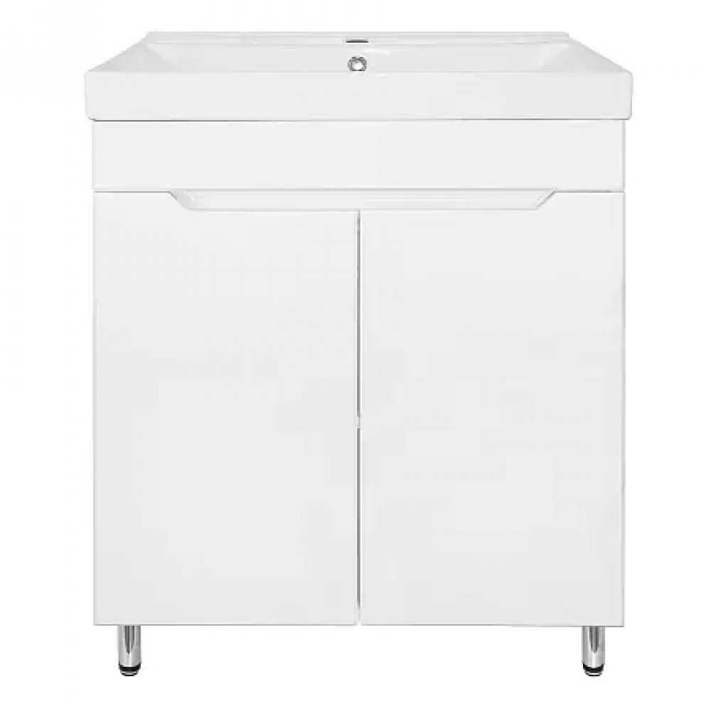 Комплект тумба Палермо 70Н (710*465*880) напольная с раковиной Tempo 70