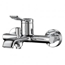 ABILITY Смеситель для ванны и душа с полным душевым набором, хром