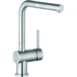 KLUDI L STEEL Однорычажный смеситель для кухни, арт. 45851F877