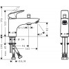 71312000 Logis Смеситель для ванны и душа Monotrou, однорычажный