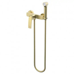 Conda Гигиенический душ со смесителем, золото матовое