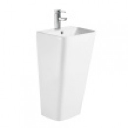 FRETTA SQUARE Раковина напольная отдельностоящая прямоугольная. Размер 440х380х835 мм