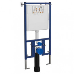 Сет LORANTO Инсталляция + Fredo Подвесной безободковый унитаз с сиденьем микролифт (soft close) полипропилен