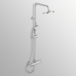 Душевая система с термостатическим смесителем, для душа, Ceratherm T25, A7208AA