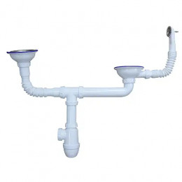 AZARIO кухонная мойка Ostin (770x510х190) Серая (сифон)