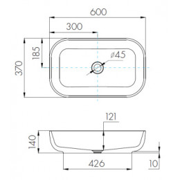 Лола 60 Раковина