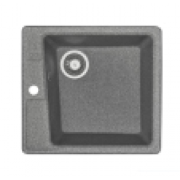 Кухонная Мойка Парма 510*470*175мм Серая NEW