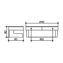 12758010000 Collection Moll Корзинка для губки