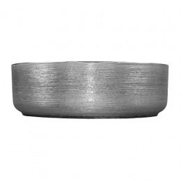 AZ-3134-ST-S раковина накладная/подвесная дизайн под металл хром Размер 355*355*120мм