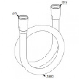 KLUDI SUPARAFLEX Душевой шланг, 1600 мм, арт. 6107205-00