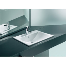 DIVERTA Раковина 550х425х170 мм врезная (сверху)