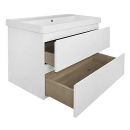 Комплект Тумба Мила 90 (910*680*470) подвесная с раковиной Monte 90