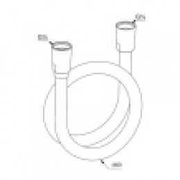 KLUDI SUPARAFLEX Душевой шланг, 1600 мм, черный матовый, арт. 6107239-00