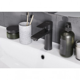 Смеситель Арма для раковины, черный матовый