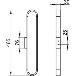 30070010000 Edition 300 Держатель вертикальный для 6 гостевых полотенец