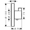 15741000 Термостат ShowerSelect S Highflow, СМ