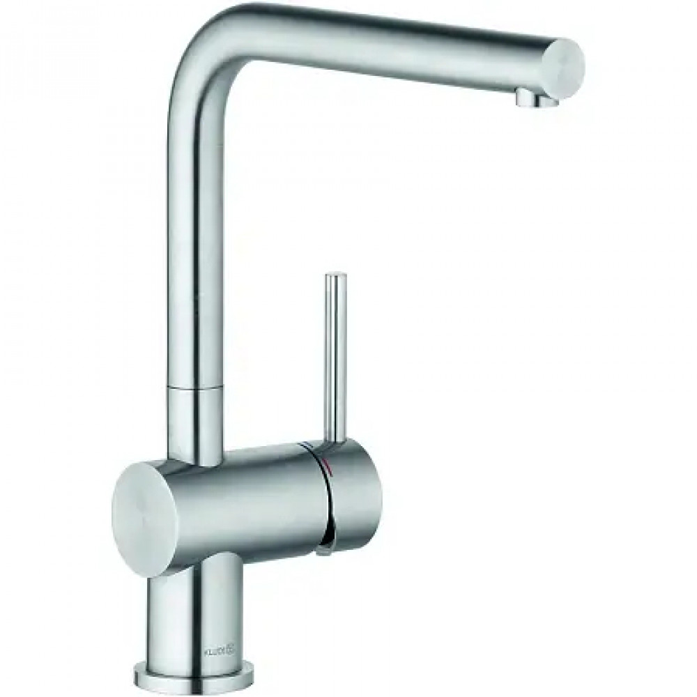 KLUDI L STEEL Однорычажный смеситель для кухни, арт. 45803F877