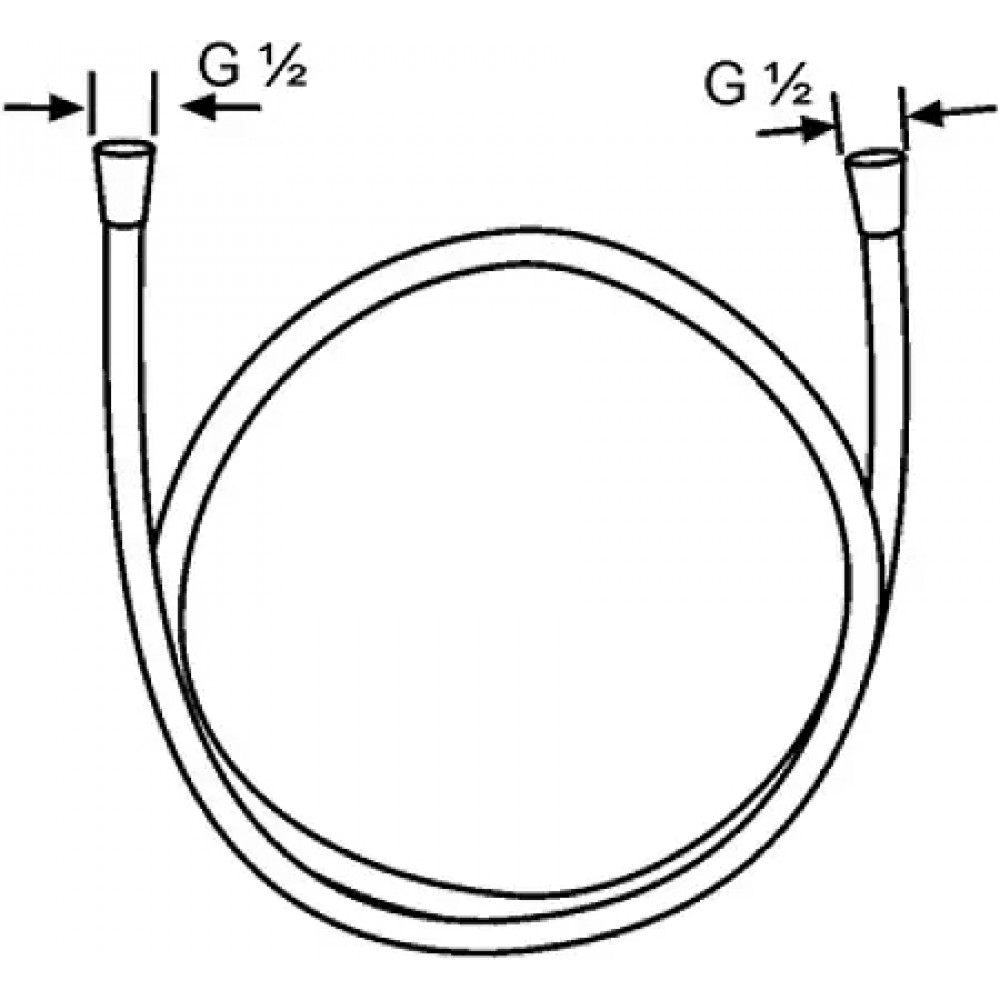 KLUDI LOGO FLEX Душевой шланг, 2000 мм, арт. 6105705-00