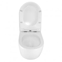 NEMI Унитаз подвесной с сиденьем микролифт, дюропласт. Размер:530*360*360mm