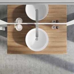 Умывальник UNI 400 керамический белый