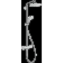 27660000 Croma E 280 1jet Душевая система Showerpipe с термостатом для душа, EcoSmart, хром