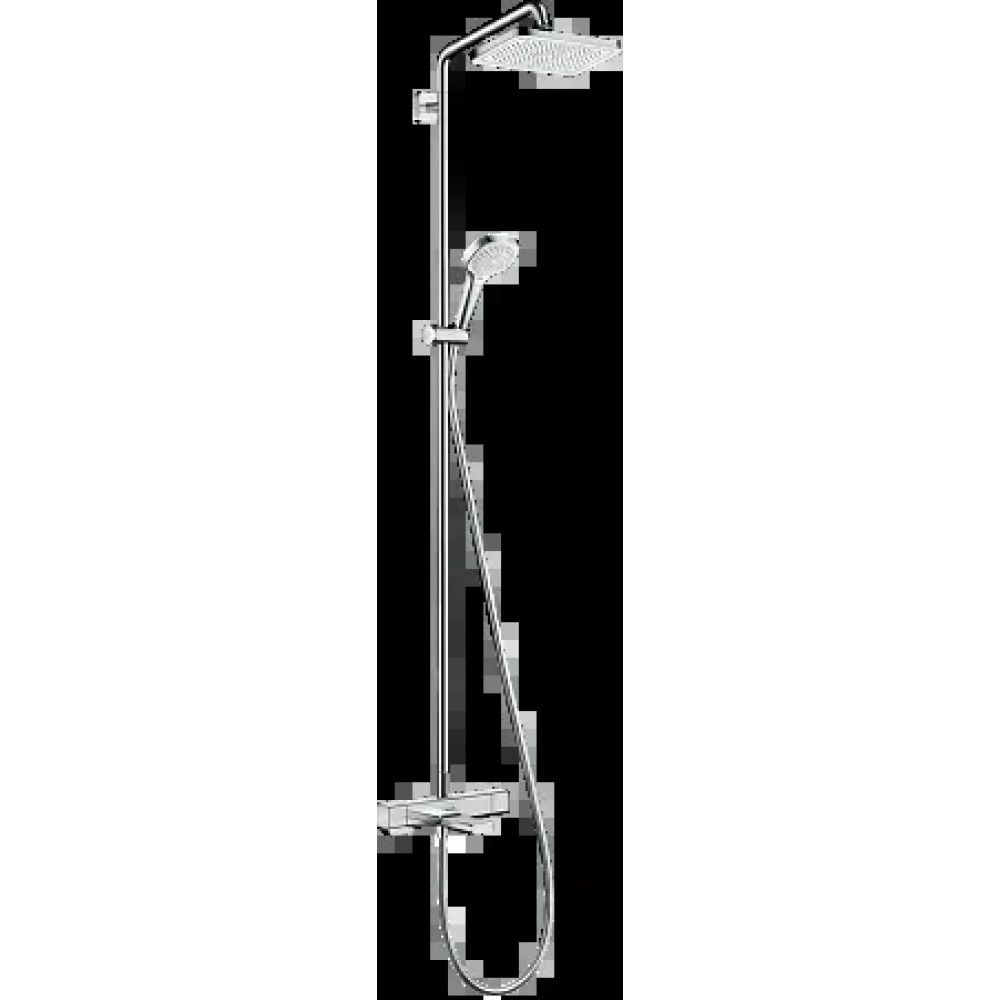 27687000 Croma E 280 1jet Душевая система Showerpipe для ванны, хром