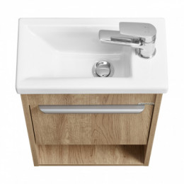 Хоуп Тумба-умывальник 40/1 Орех (БЕЗ Умывальника Миранда-40)