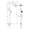 BA273AA Душевая система VIDIMA BALANCE