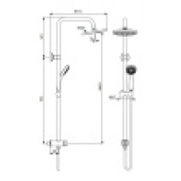 Душевая система VIDIMA BALANCE BA273AA