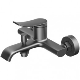 ABILITY Смеситель для ванны и душа с полным душевым набором, графит