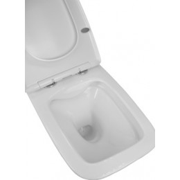 Сет LORANTO Инсталляция + TALAS Унитаз подвесной безoбодковый в комплекте с быстросъемным сиденьем микролифт, дюропласт 520*360*290