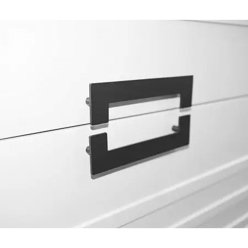 Комплект Тумба ARMARIO 90/2 подвесная БЕЛЫЙ ГЛЯНЕЦ с раковиной CLASSIK 90