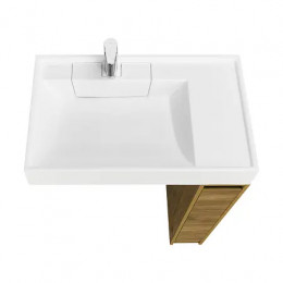 Лондри 20 Тумба без фасада под с/маш Дуб рустикальный