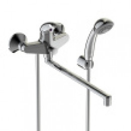 BA005AA ORION Однорукоятковый настенный смеситель для ванны/душа