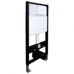 Сет AZARIO FORTE Инсталляция для подвесного унитаза 3/6л.+ DELPHI Унитаз подвесной с системой смыва Tornado в комплекте с быстросъемным БЕЗ КЛАВИШИ