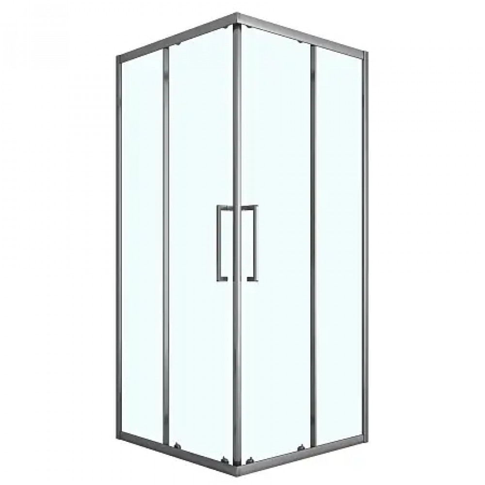 Душевое ограждение CS-AB01GG-90 90x90x190，профиль серый матовый，6 мм прозрачное стекло
