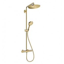 26891990 Croma Select S Showerpipe 280 1jet с термостатом и ручным душем EcoSmart Raindance 120 3jet