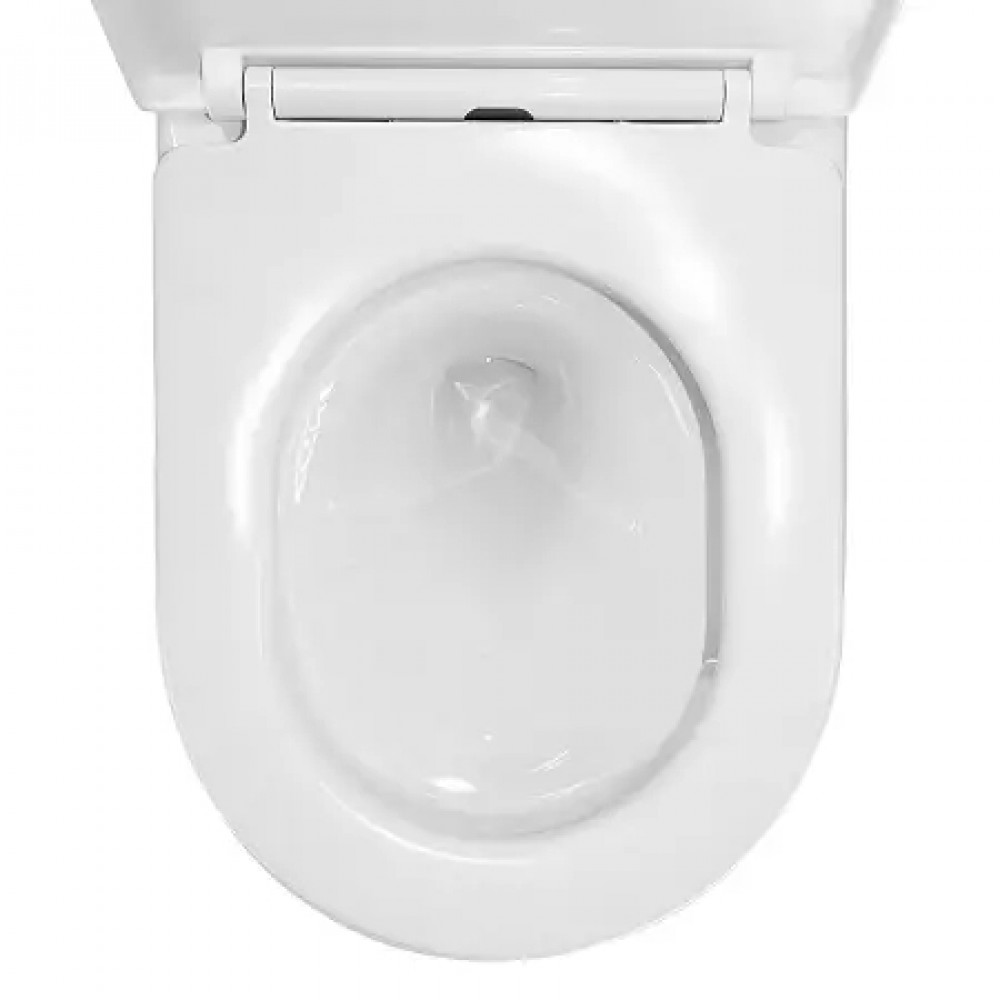 NEMI Унитаз подвесной с сиденьем микролифт, дюропласт. Размер:530*360*360mm