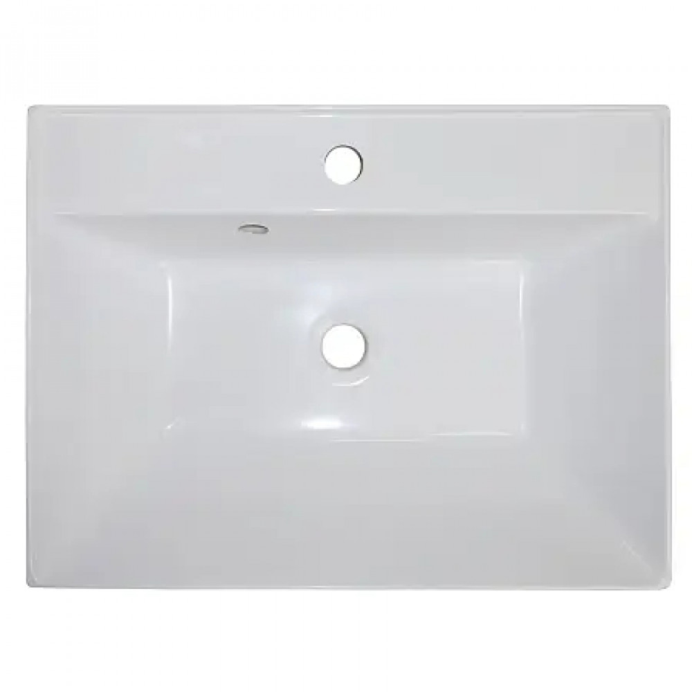 Комплект тумба Velluto 60 (60*60*450) подвесная с раковиной Слим 60