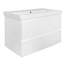 Комплект Тумба Мила 90 (910*680*470) подвесная с раковиной Monte 90