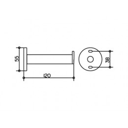 14963010000 Plan Держатель запасного рулона