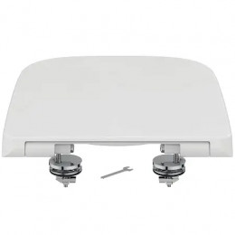 T468301 i.life B Сиденье и крышка, с функцией плавного закрытия, дюропласт, металлические шарниры, легкосъемное