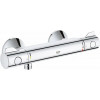 34566001 Grohtherm 800 Термостатический смеситель для душа с душевым гарнитуром New Tempesta II, душевая штанга 900 мм, хром