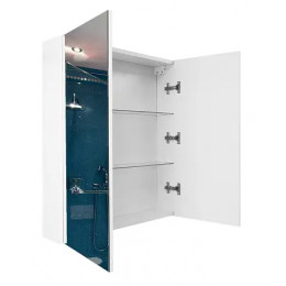 Зеркало-шкаф Аврора 60 (600*700*135) БЕЗ ДОВОДЧИКОВ