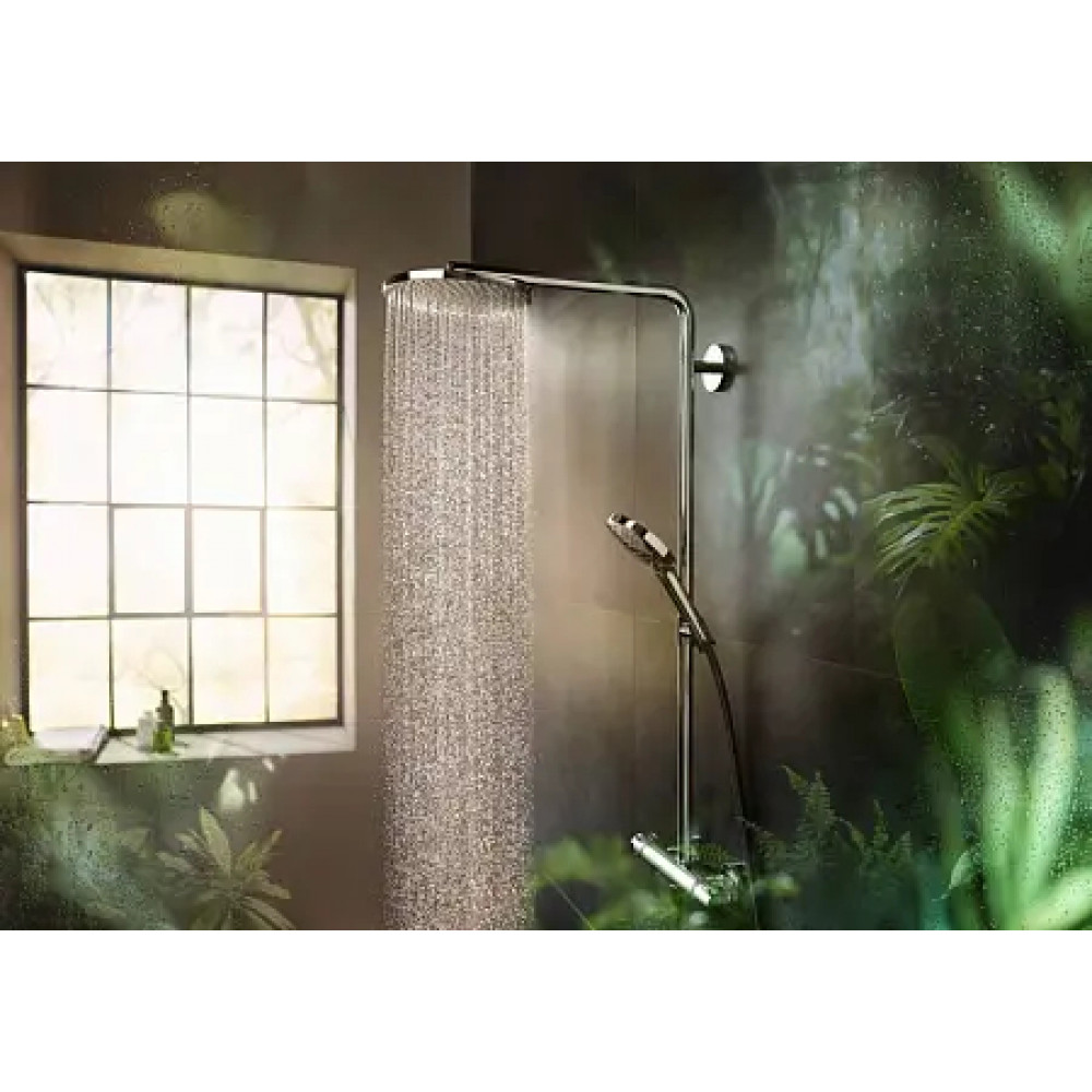 27633670 Raindance Select S Showerpipe 240 1 jet with PowderRain, черный матовый